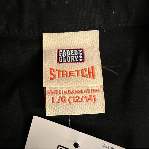 NWT Faded Glory Y2K 2008 Black Women’s Jacket Size LG - Picture 4 of 10